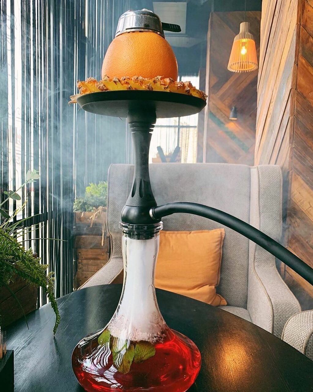 Подача кальяна